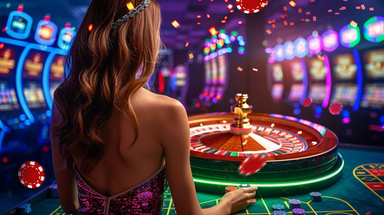 Layar perangkat seluler menampilkan beragam jenis permainan olbwin seperti sportsbook, slot online, dan live casino